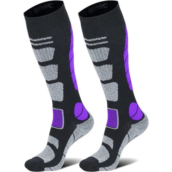 Ski Socks Merino Wool Thermal Knee High Winter Snowboard Sport Socks